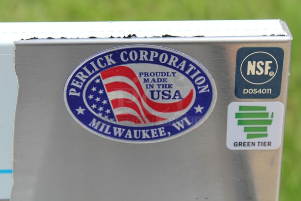 NEW! Perlick Model TS12 Commercial Stainless Steel Underbar Drainboard. 12x18.5x33.5 - Image 2 of 5