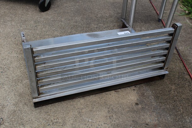 WOW! Commercial Stainless Steel Slotted Shelf. 34x17x28 - Image 2 of 2