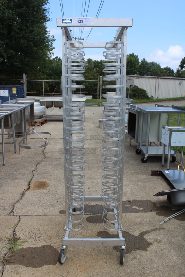 FANTASTIC! Prairie View Industries Commercial Speed/Pan Rack On Commercial Casters. 19.5x31x72