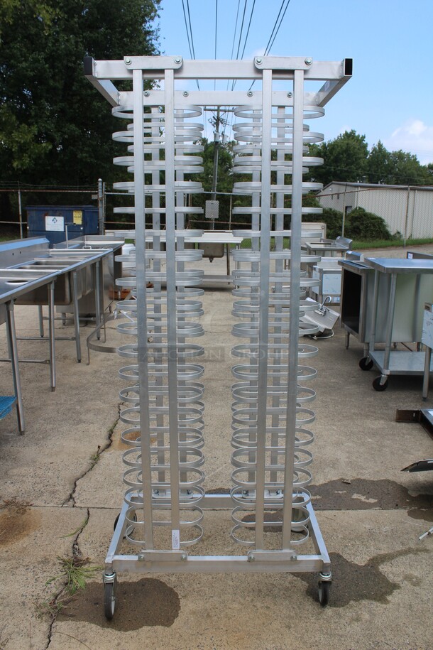 FANTASTIC! Prairie View Industries Commercial Speed/Pan Rack On Commercial Casters. 19.5x31x72 - Image 2 of 3