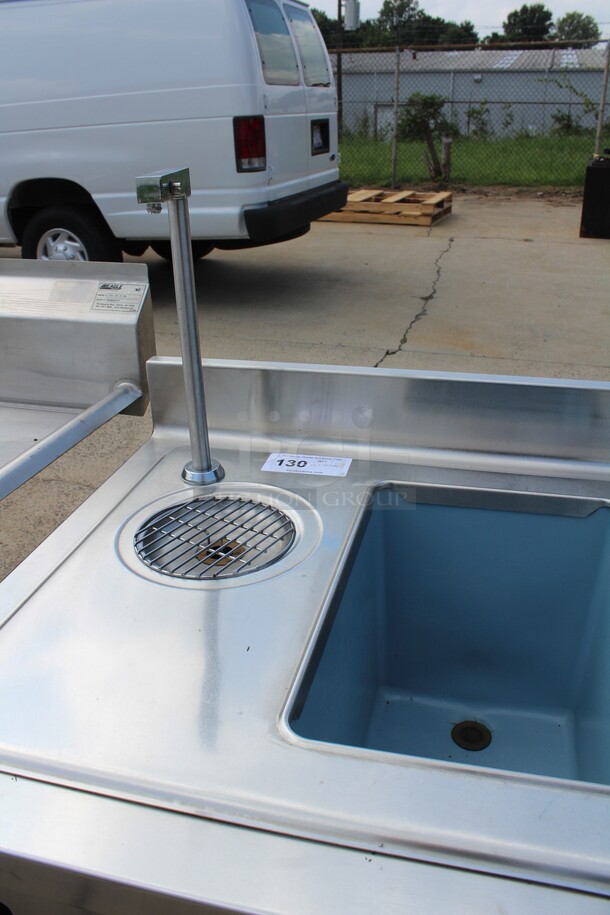 WOW! Commercial Stainless Steel Work Table With Covered Sink. 72x25x40 - Image 3 of 6