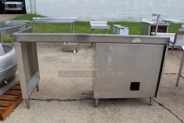 WOW! Commercial Stainless Steel Work Table With Covered Sink. 72x25x40 - Image 6 of 6