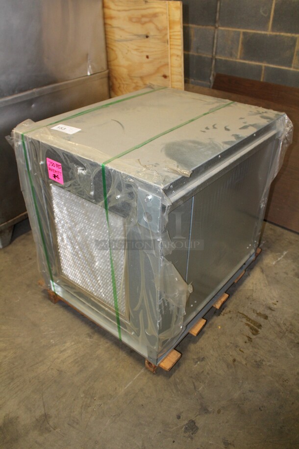BRAND NEW! Captiveaire Model INLINE1-G10 Commercial Supply Air Fan. 32x26x30. 208V/60Hz. 3 Phase.  - Image 4 of 5