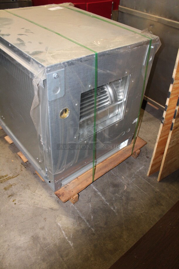 BRAND NEW! Captiveaire Model INLINE1-G10 Commercial Supply Air Fan. 32x26x30. 208V/60Hz. 3 Phase.  - Image 5 of 5