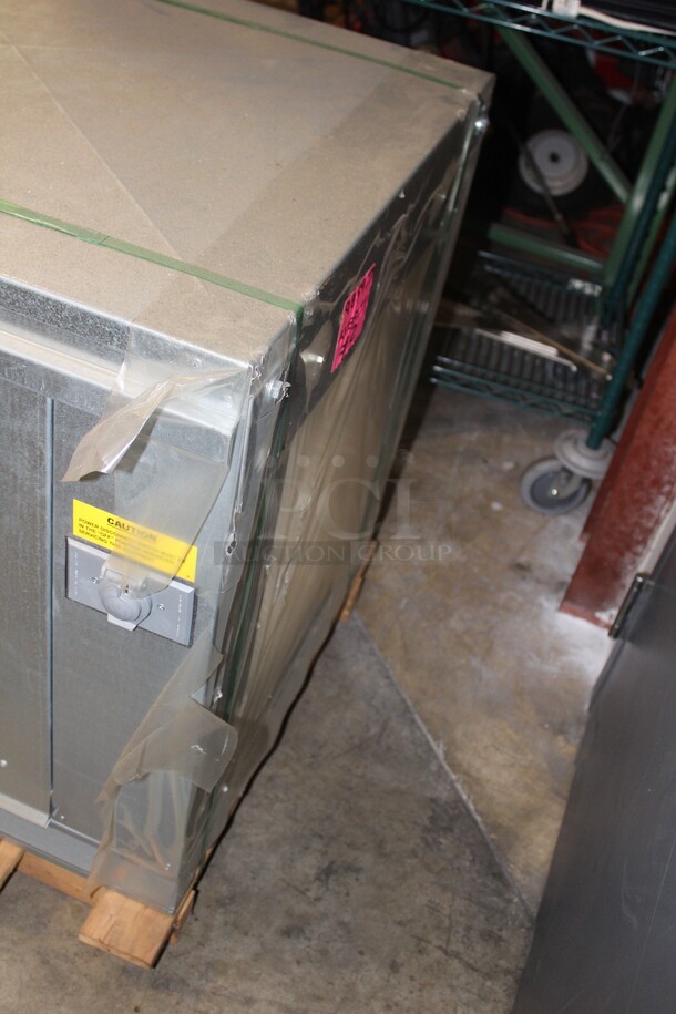 BRAND NEW! Captiveaire Model INLINE1-G10 Commercial Supply Air Fan. 32x26x30. 208V/60Hz. 3 Phase.  - Image 3 of 5