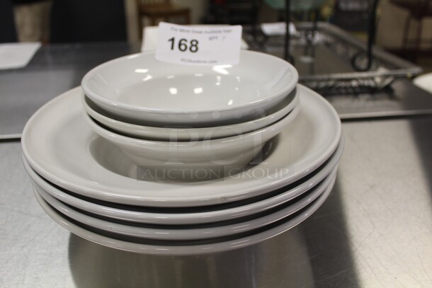 ALL ONE MONEY! Bowls And Plates.  - Image 1 of 2