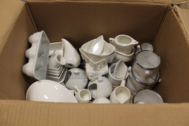 ALL ONE MONEY! Assorted Ceramic Table Items.  - Image 1 of 3