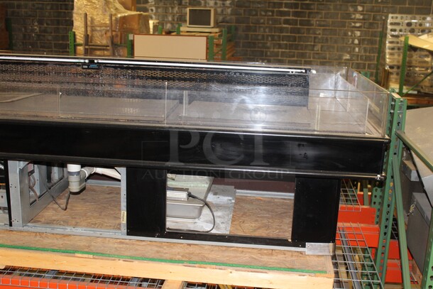 WOW! Hussmann Model RMID Commercial Self Contained Cheese/Deli Island Display Case. 10'x4'x3'   208/240V.  - Image 10 of 10
