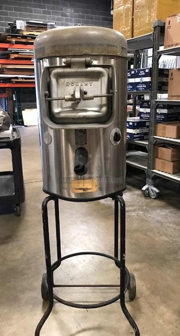 FANTASTIC! Hobart Model 6115 Commercial Stainless Steel Potato Peeler On Stand. 16.5x16.5x37.5. 115V/60Hz. 1 Phase. Working When Pulled! - Image 1 of 5