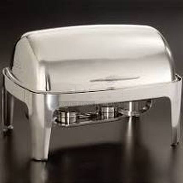NEW IN BOX! Americal Metalcraft 9qt Chafing Dish. Stock Photo. 