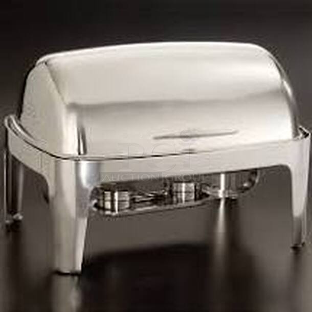 NEW IN BOX! Americal Metalcraft 9qt Chafing Dish. Stock Photo.  - Image 1 of 1