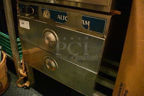 NICE! Alto Shaam Stainless Steel Commercial 2 Drawer Warming Drawer. 24x24x20 - Image 2 of 5