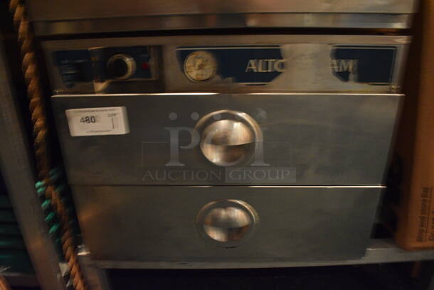NICE! Alto Shaam Stainless Steel Commercial 2 Drawer Warming Drawer. 24x24x20 - Image 4 of 5