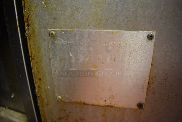 NICE! 2003 Pitco Frialator Model SG8NB14-0 Stainless Steel Commercial Fry Dumping Station w/ Warming Strip on Commercial Casters. This Unit Will Be Professionally Uninstalled. 15.5x34.5x49. Tested and Working! - Image 8 of 8
