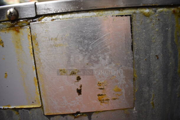 GREAT! Imperial Model IFS-50 Stainless Steel Commercial Propane Gas Powered 50 Pound Capacity Deep Fat Fryer. 140,000 BTU. This Unit Will Be Professionally Uninstalled. 15.5x31x47. Tested and Working! - Image 7 of 8