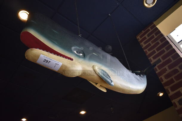 Whale Decoration. BUYER MUST REMOVE. 45x5x15 - Image 4 of 4