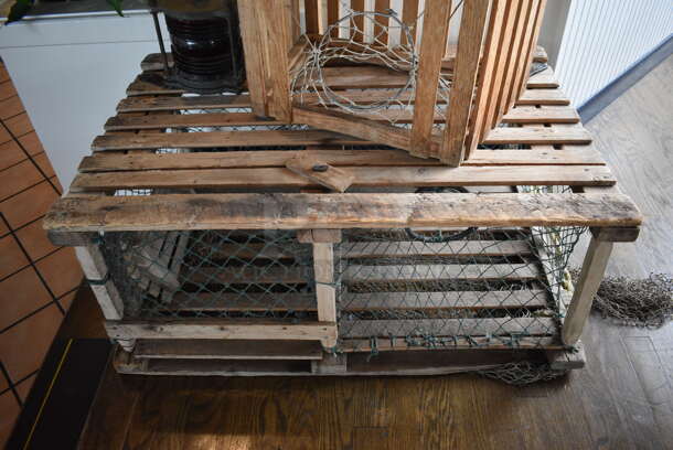 2 Decorative Crab Cages. Includes 34x22x46. 2 Times Your Bid! - Image 3 of 3