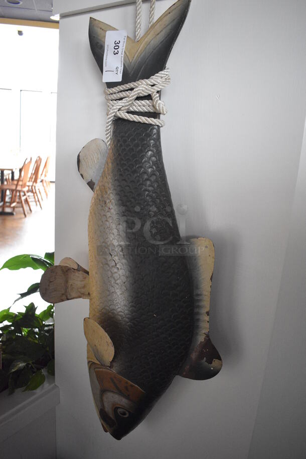 Fish Decoration. 39x7x17 - Image 2 of 3