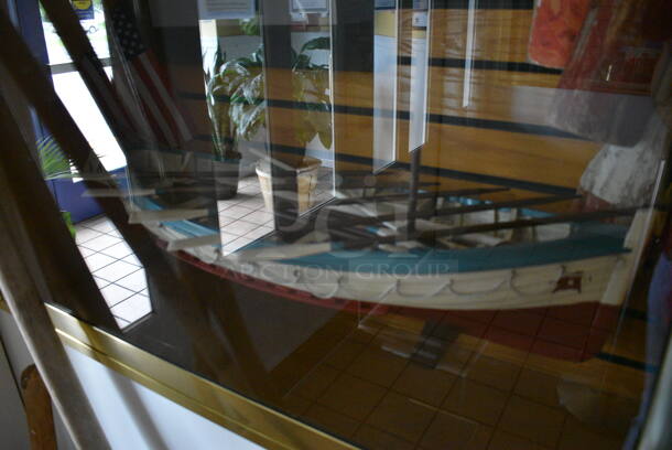 ALL ONE MONEY! Lot of Various Items Including Picture and Decorative Boat. Display Window: 36x32 - Image 4 of 4