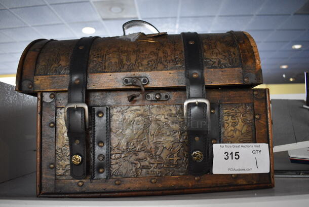 Decorative Treasure Chest. 16x11x12 - Image 1 of 3