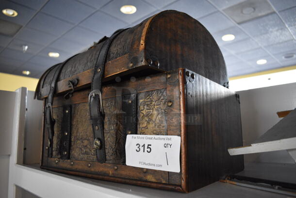 Decorative Treasure Chest. 16x11x12 - Image 2 of 3