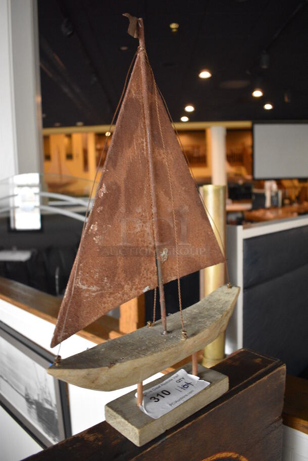 Wooden Boat Decoration - Image 3 of 4