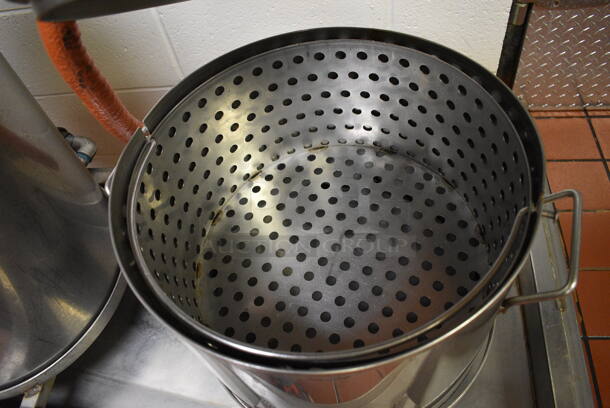 NICE! Stainless Steel Commercial Propane Gas Powered 4 Slot Steamer w/ Metal Pots. This Unit Will Be Professionally Uninstalled. 92x21x46 - Image 5 of 9