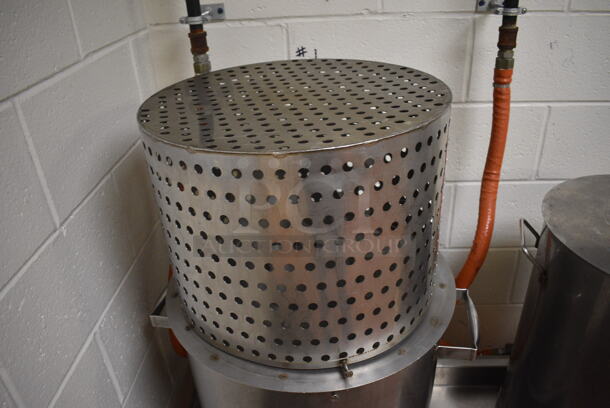 NICE! Stainless Steel Commercial Propane Gas Powered 4 Slot Steamer w/ Metal Pots. This Unit Will Be Professionally Uninstalled. 92x21x46 - Image 8 of 9