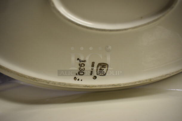 26 White Ceramic Oval Plates. 14x10.5x1.5. 26 Times Your Bid! - Image 3 of 3