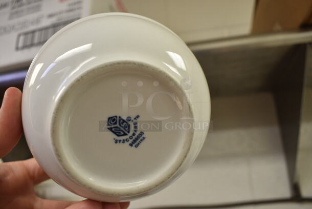 28 White Ceramic Bowls. 5x5x2. 28 Times Your Bid! - Image 3 of 4