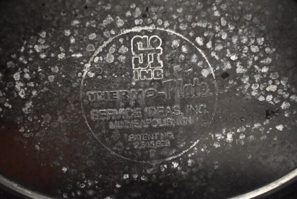 24 Black Poly Chargers for Hot Plate. 14x10x1. 24 Times Your Bid! - Image 3 of 3