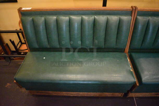 3 Wood Pattern Single Sided Booths. 48x24x38. 3 Times Your Bid! - Image 4 of 4