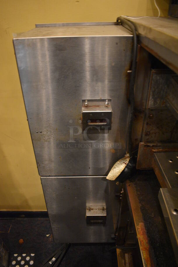2 FANTASTIC! Middleby Marshall Model PS636G STD Stainless Steel Commercial Gas Powered Pizza Conveyor Ovens on Commercial Casters. This Unit Was Only Used For TWO SEASONS!! This Unit Will Be Professionally Uninstalled. 64x42x55.5. 2 Times Your Bid! Tested and Working! - Image 8 of 12