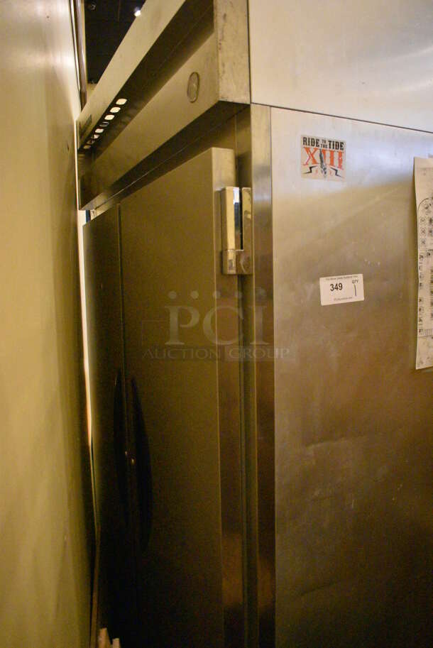 NICE! Victory Stainless Steel Commercial 2 Door Reach In Cooler. 53x30x83.5. Tested and Working! - Image 3 of 4