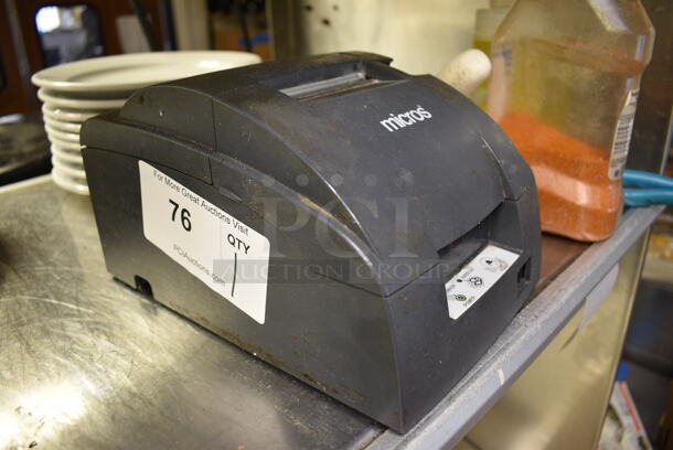 Epson Model M188B Countertop Receipt Printer. 6.5x9.5x5.5 - Image 2 of 4