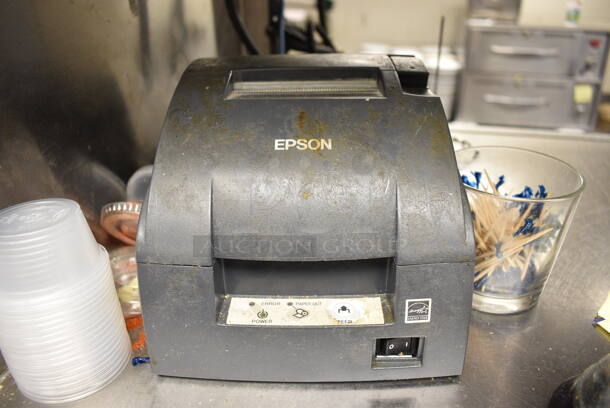 Epson Model M188B Countertop Receipt Printer. 6.5x9.5x5.5 - Image 1 of 4