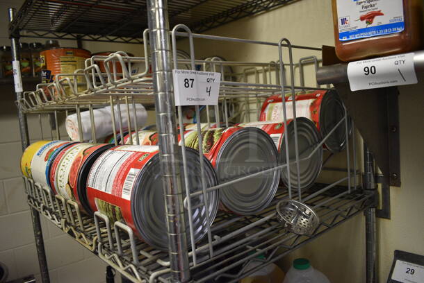 4 Gray #10 Can Racks. 7.5x24x14. 4 Times Your Bid!  - Image 3 of 3