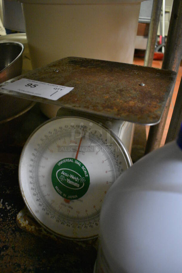 Universal Dial Scale Countertop Metal Food Portioning Scale. 10x11x11 - Image 3 of 3