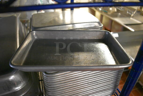 11 Metal Baking Pans. 6.5x9.5x1. 11 Times Your Bid!
