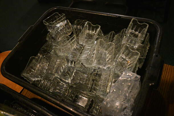ALL ONE MONEY! Lot of Glass Sugar Caddies in Bus Bin!  - Image 2 of 4