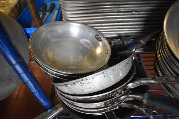 9 Metal Skillets. 15x8.5x2. 9 Times Your Bid! - Image 2 of 3