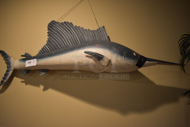 Wall Mount Decorative Fish. 56x8x17 - Image 5 of 6
