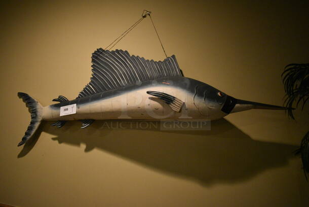 Wall Mount Decorative Fish. 56x8x17 - Image 6 of 6