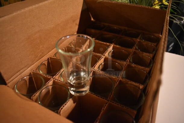 24 BRAND NEW IN BOX! Libbey Shooter Glasses. 2x2x3.5. 24 Times Your Bid! - Image 3 of 4