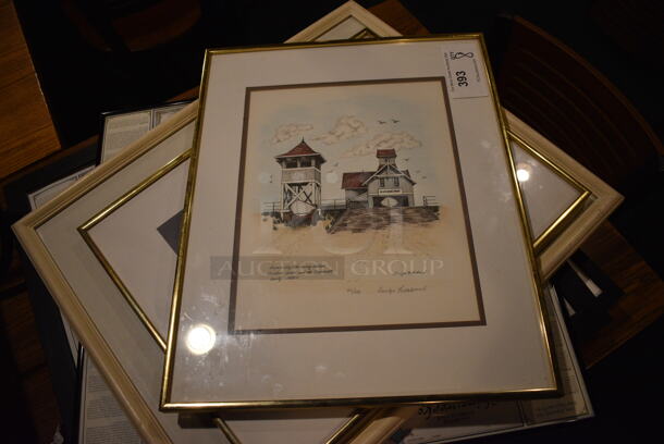 8 Various Framed Pictures. Includes 16x1x20. 8 Times Your Bid! - Image 2 of 5