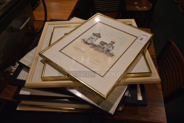 8 Various Framed Pictures. Includes 16x1x20. 8 Times Your Bid! - Image 3 of 5