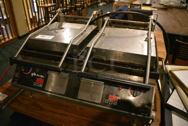 Star Stainless Steel Commercial Countertop Double Panini Press. 34x26x18 - Image 3 of 6