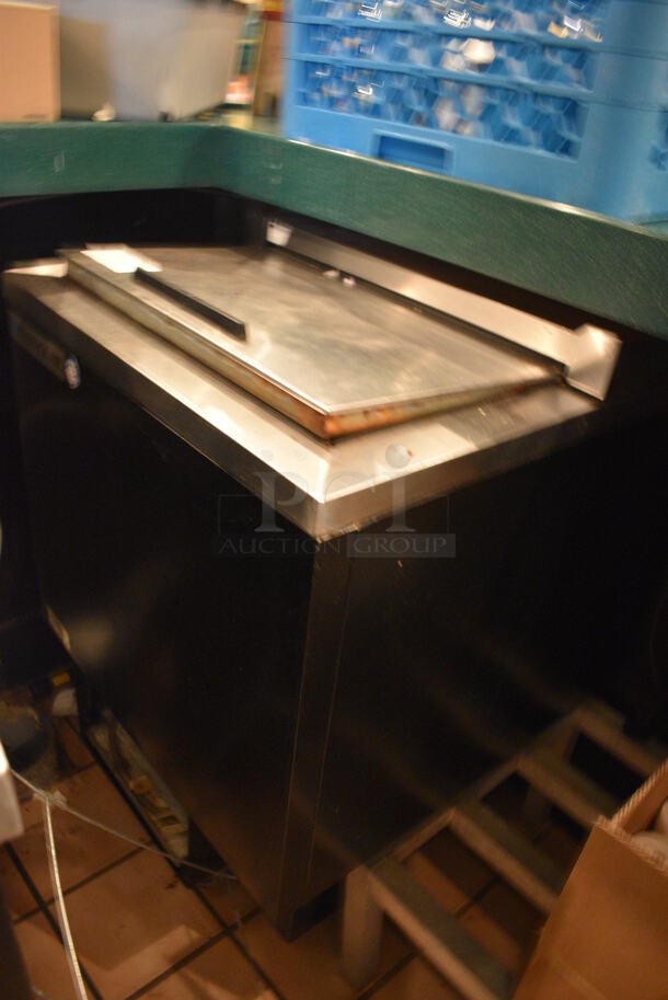 NICE! Beverage Air Model GF24L-B Stainless Steel Commercial Back Bar Bottle Cooler. 115 Volts, 1 Phase. 24x27x39. Tested and Does Not Power On.  - Image 2 of 4