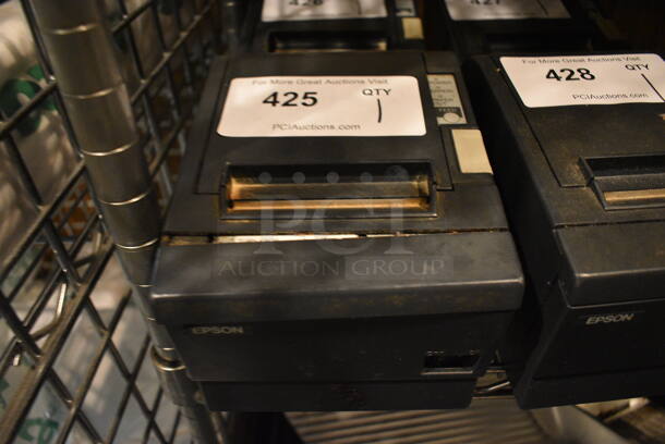 Epson Model M129B Receipt Printer. 5.5x7.5x6