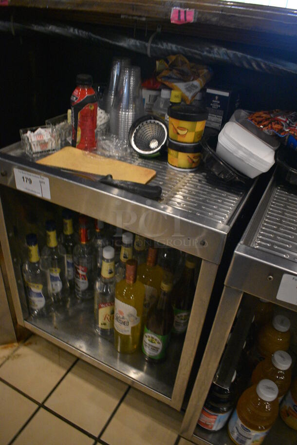 Stainless Steel Commercial Drainboard w/ Metal Undershelf. Does Not Include Contents. 23x22.5x32 - Image 3 of 4